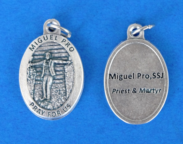 ***EXCLUSIVE*** Blessed Miguel Pro Medal